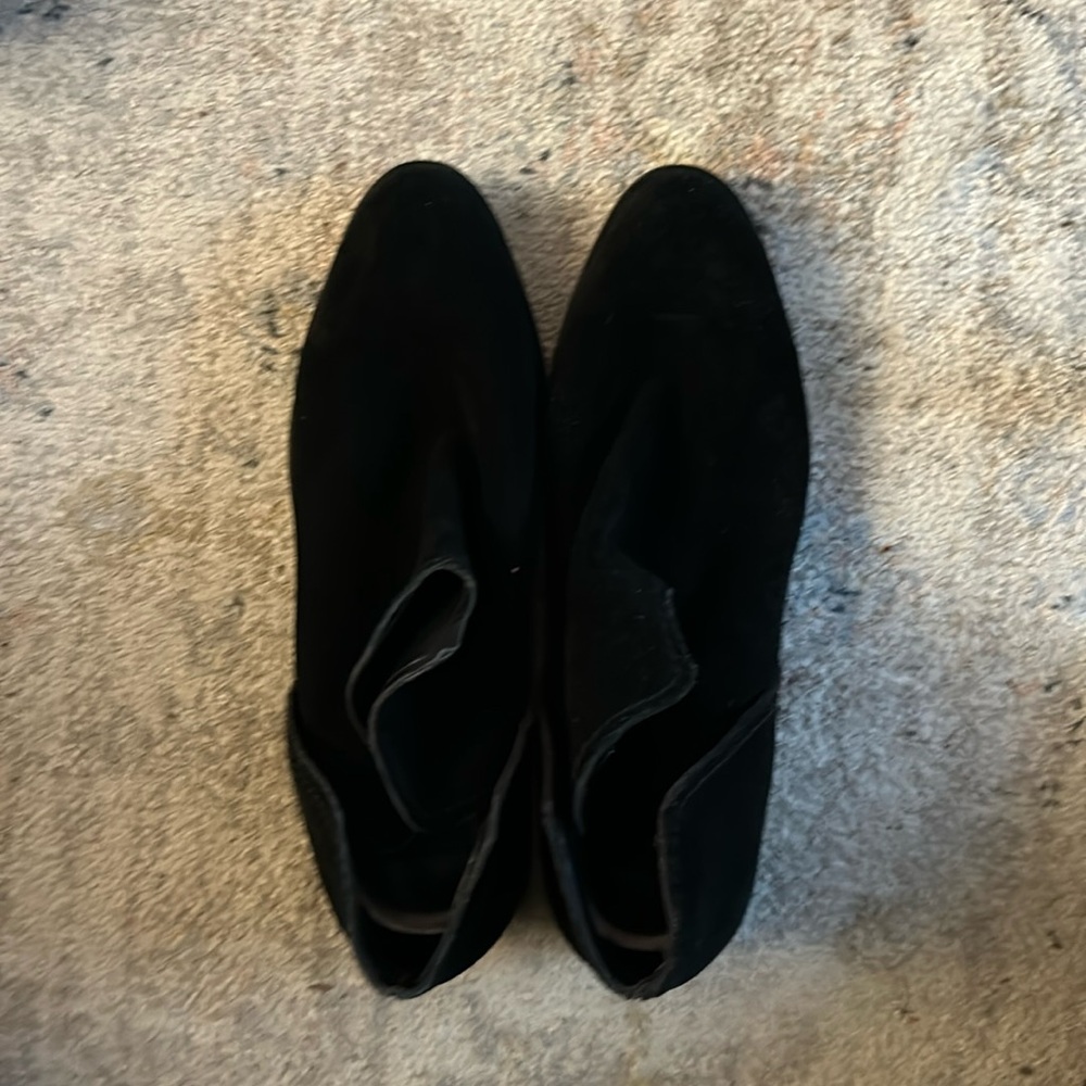 Dolce Vita black suede ankle bootie
